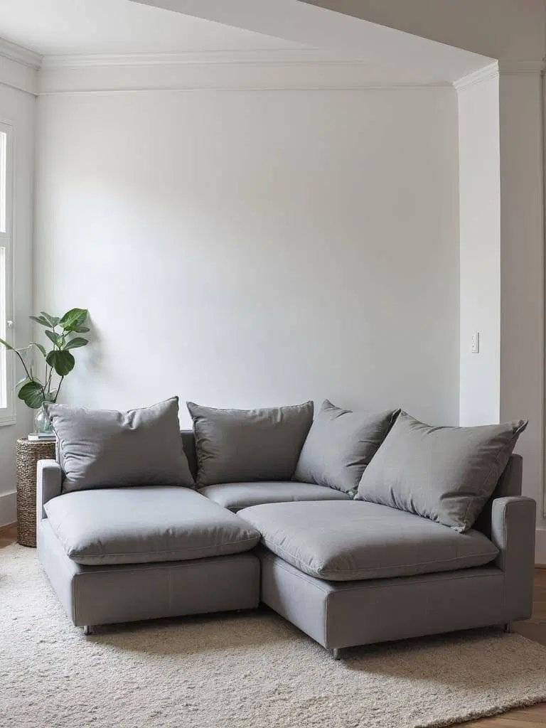 cozy sofa configurations design