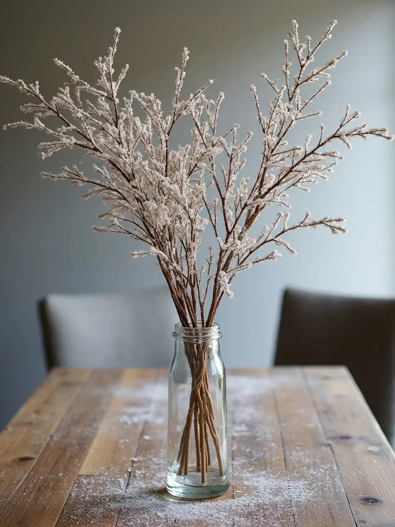 seasonal rustic table decor