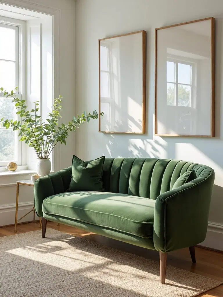 compact curved seating design