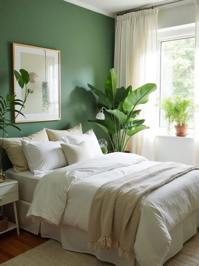 live plants for bedroom tranquility