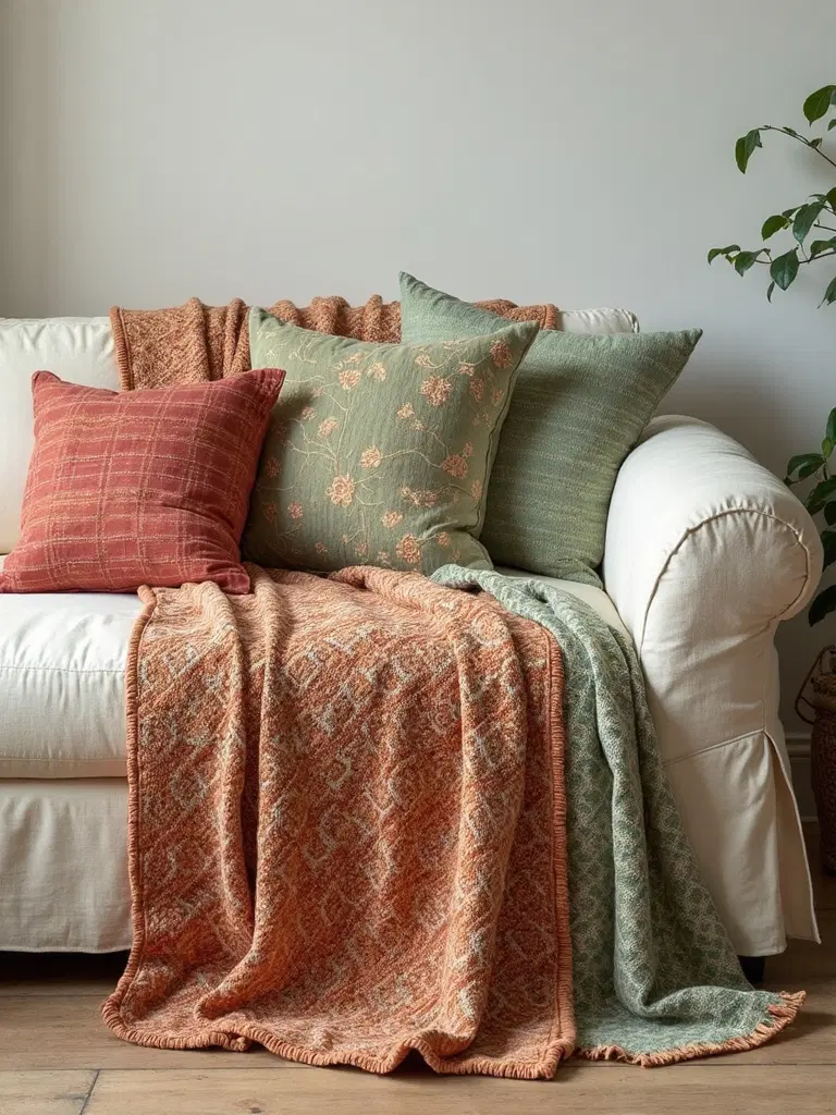 versatile breathable reversible bohemian coverlets