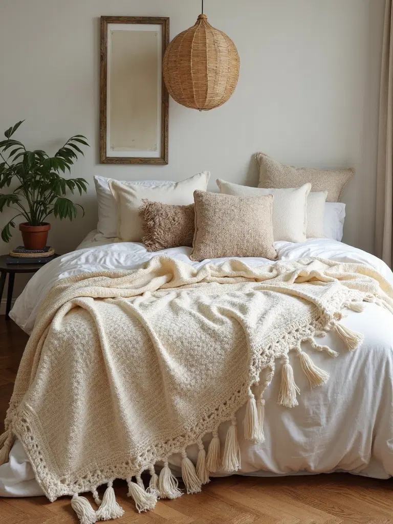 boho sanctuary bedding transformation and comfort