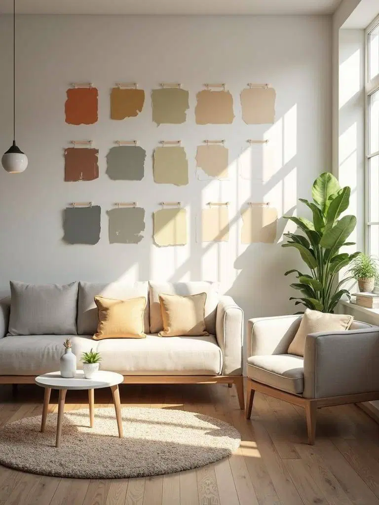 effect of natural light on wall colors