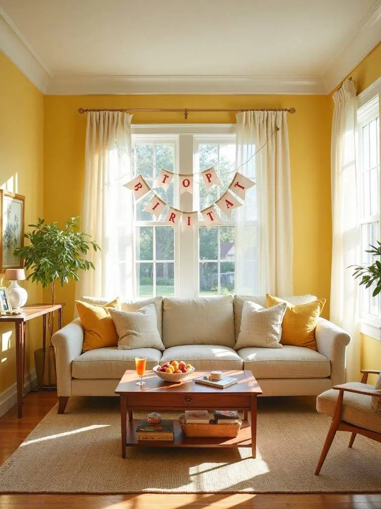 goldenrod yellow lively interiors