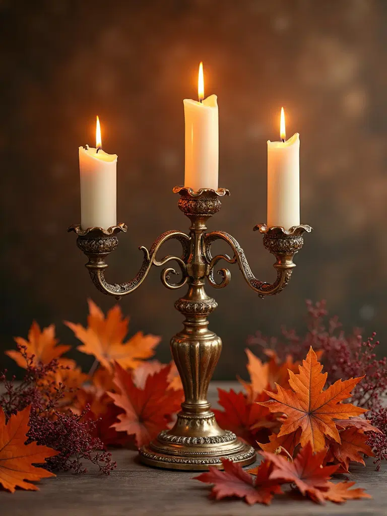 timeless fall table centerpiece