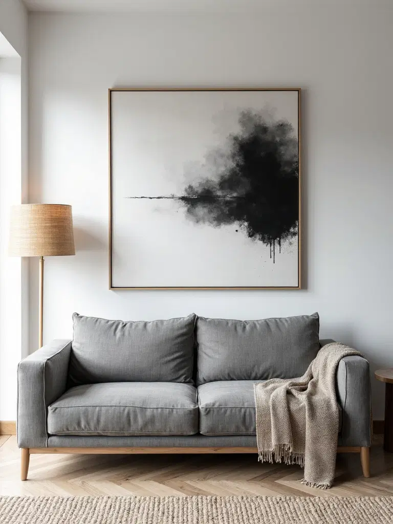 statement Japandi wall art