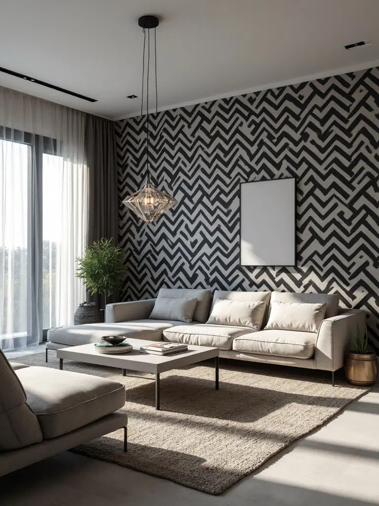 bold geometric patterns transform
