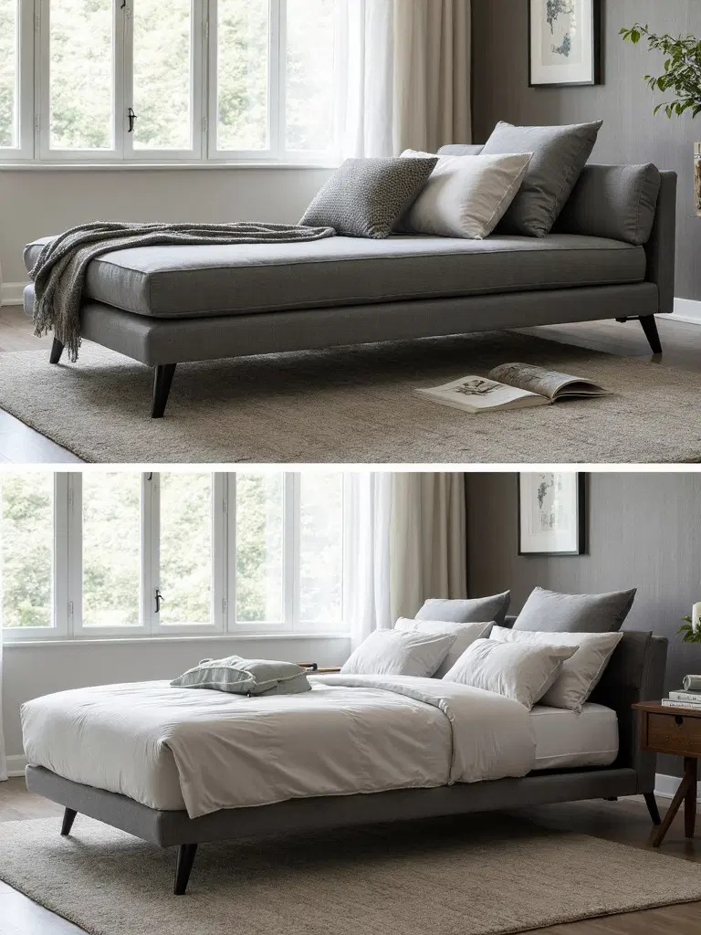 versatile sleeper sofa convertible to bed