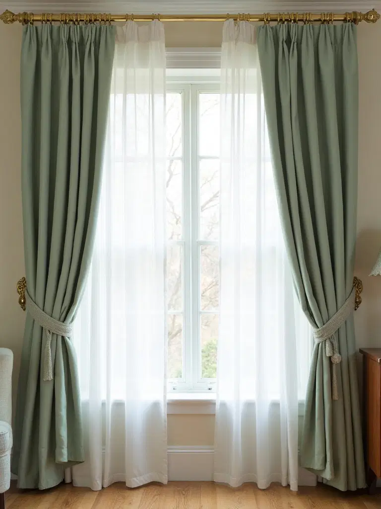 enhancing small windows with curtains
