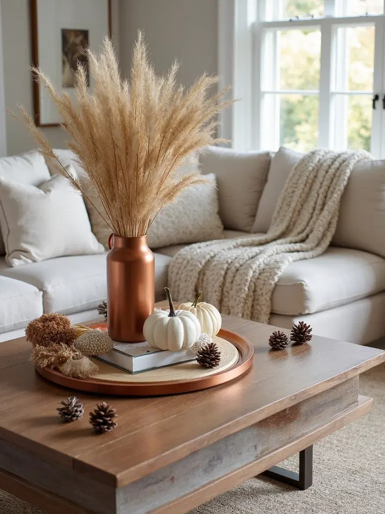 versatile seasonal coffee table decor