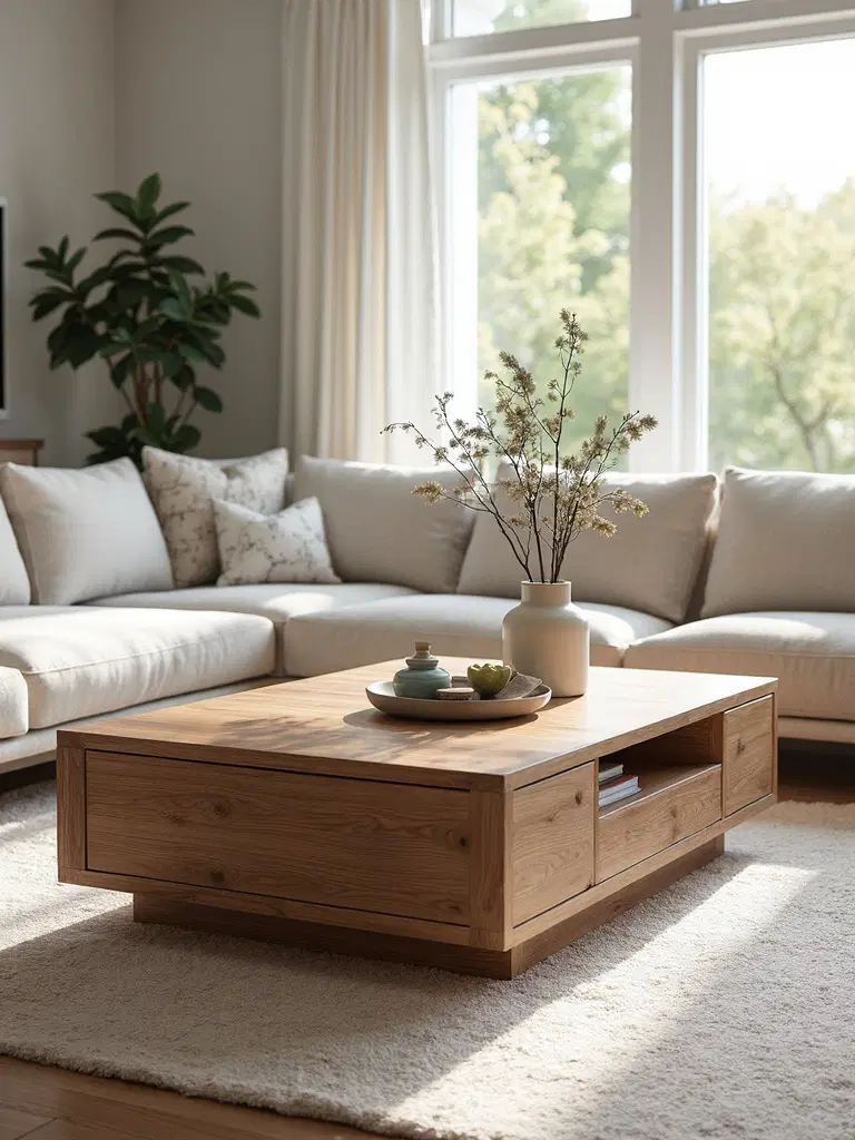 clutter busting storage coffee table solutions