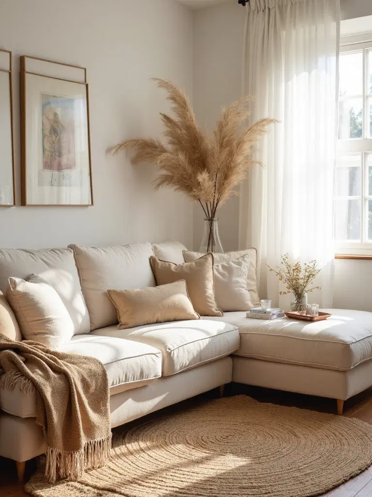 soft warm neutral minimalist palette