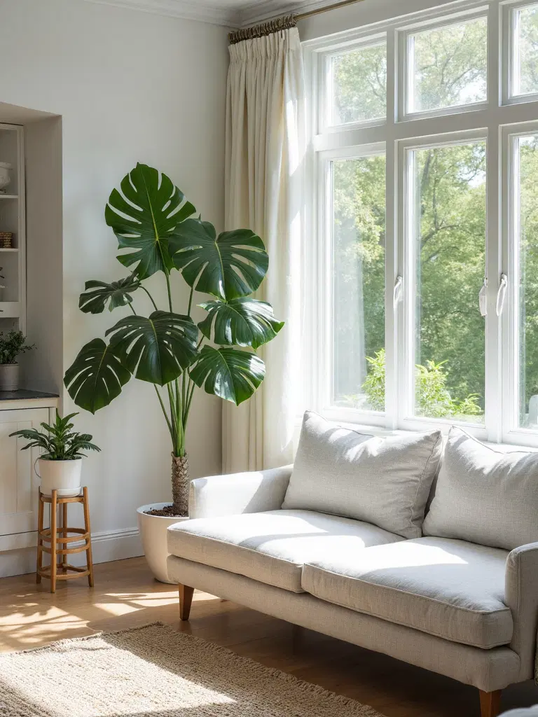 plants carefully arranged to boost minimalist spaces