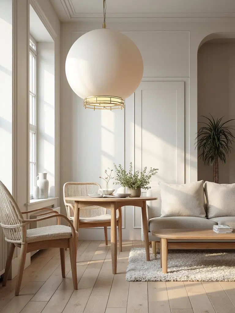 modern lighting fixtures that elevate minimal spaces