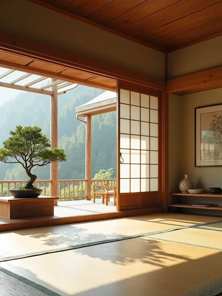 minimalist low profile seating arrangement