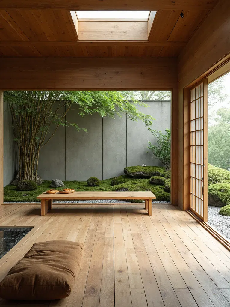 tranquil indoor plants natural elements