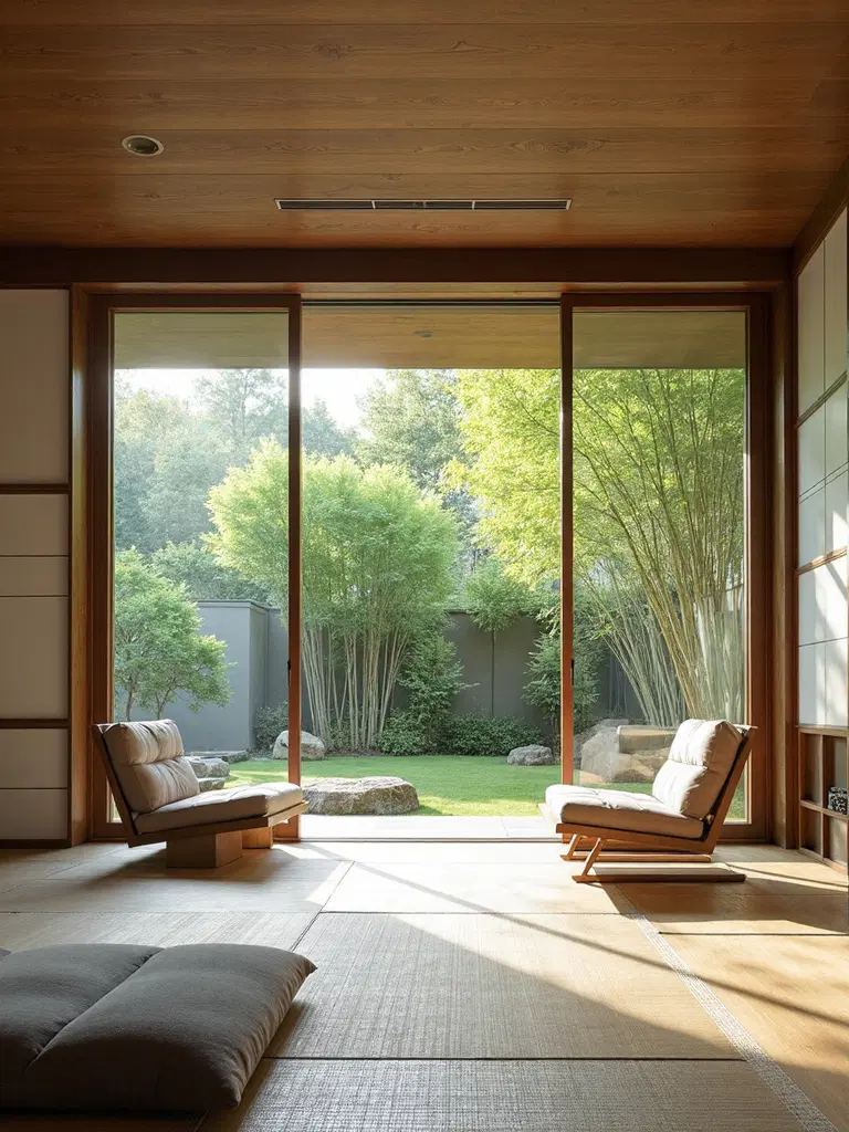 harmonious indoor outdoor living space