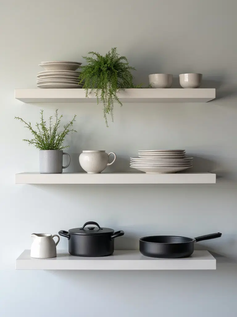 minimalist floating curated sophisticated