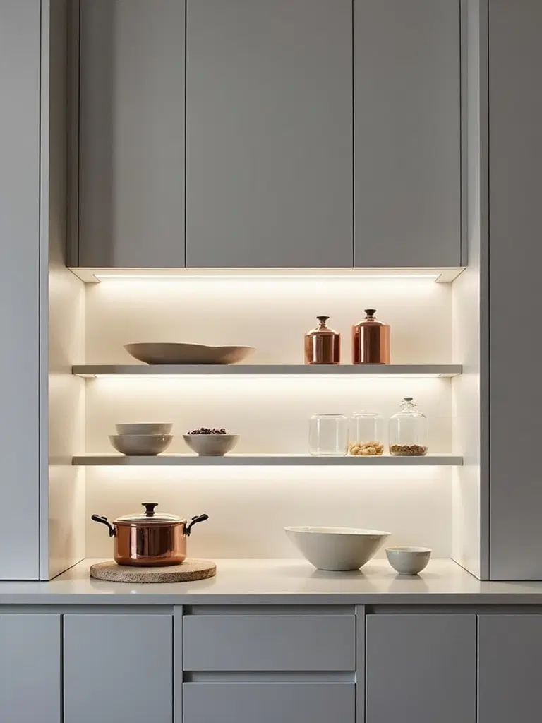 maximizing kitchen storage elegantly