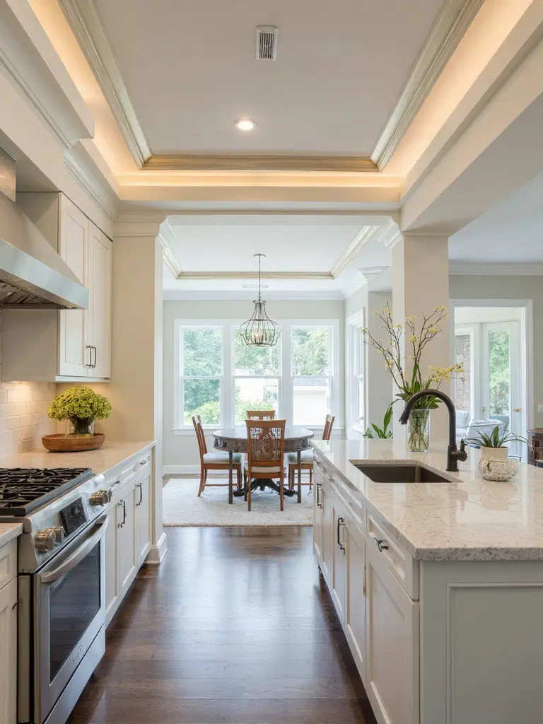 elegant metallic accented tray designs