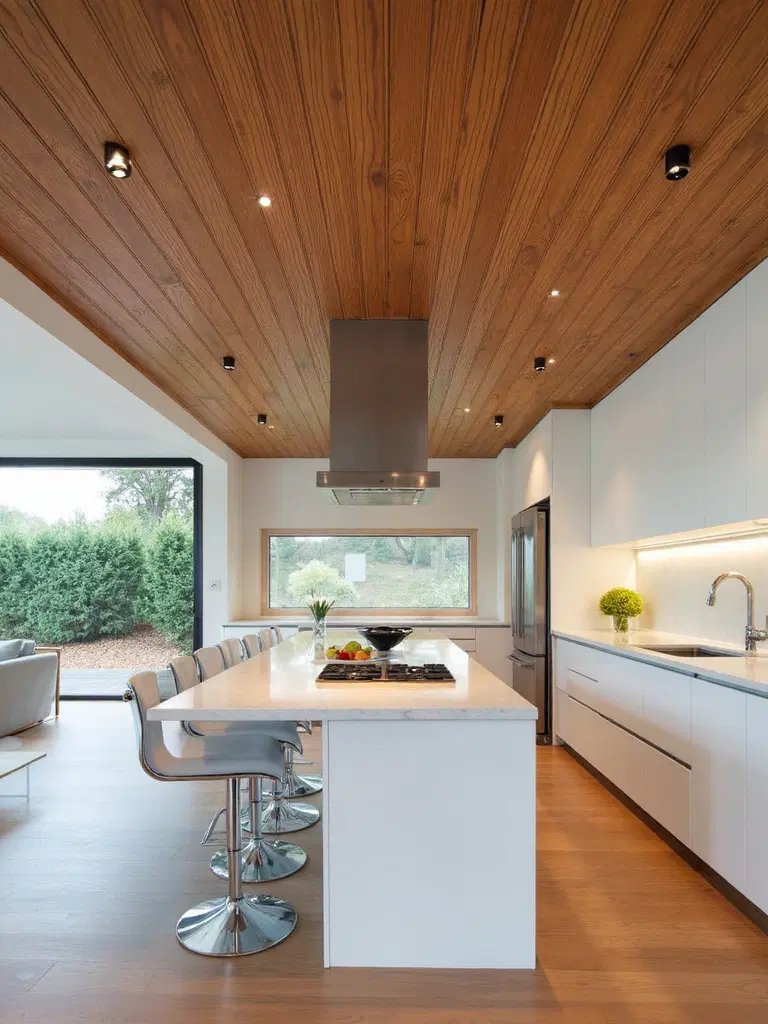 sustainable eco friendly bamboo ceiling panels