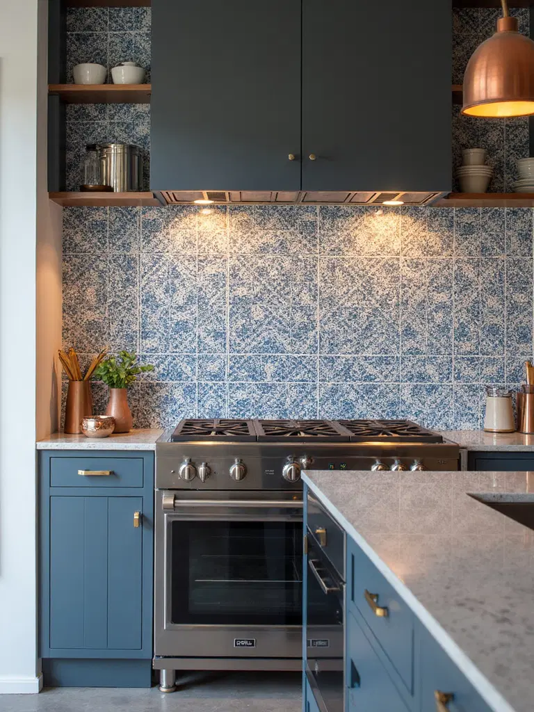 artistic Mediterranean arabesque tile patterns