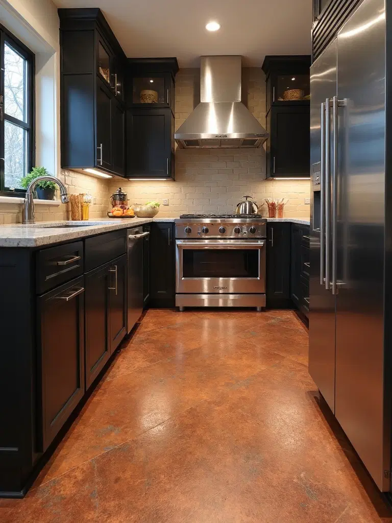 elegant aged wood patina flooring