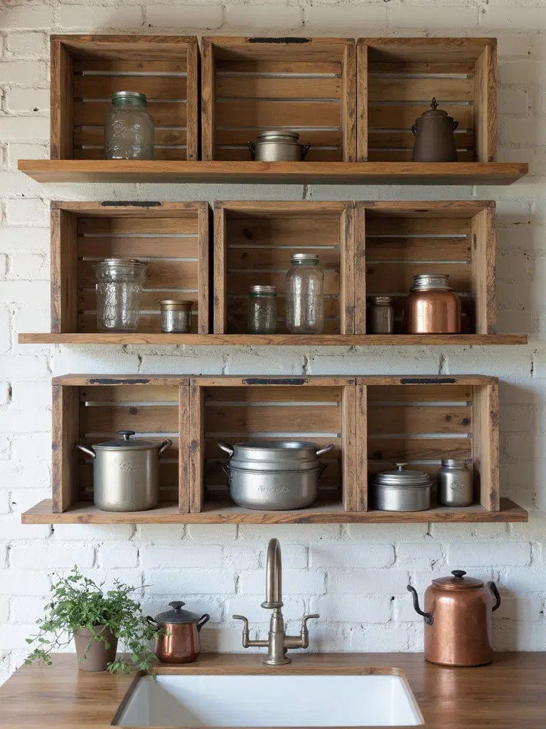 vintage kitchen blending charm and utility