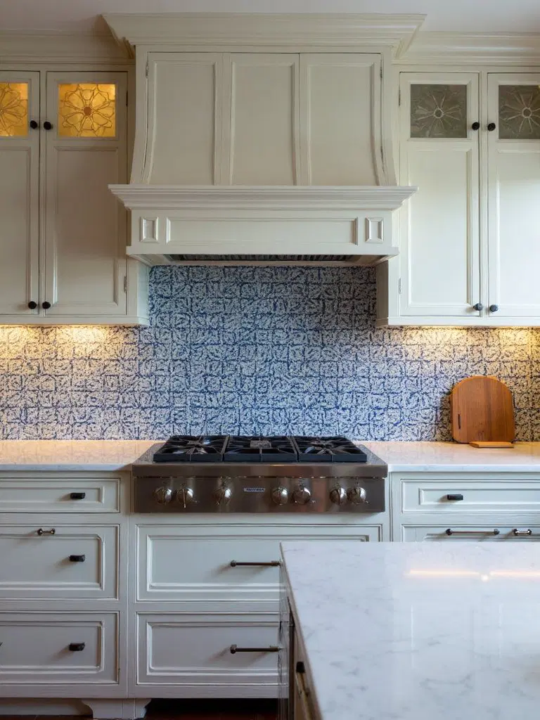 artisanal hand-painted zellige tiles