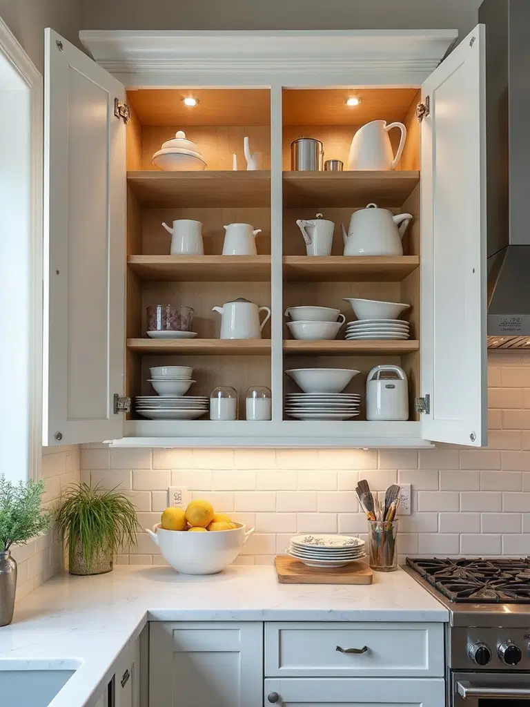 organize kitchen by use frequency
