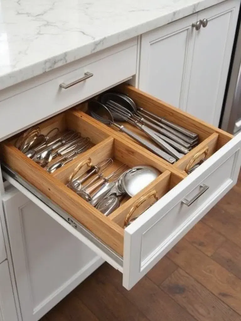 organized smart kitchen utensil storage solutions