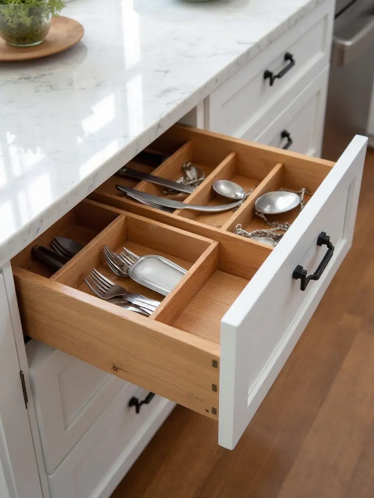 customized kitchen drawer dividers