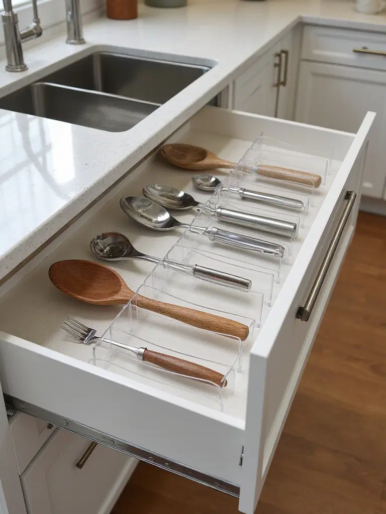 single touch kitchen drawer efficiency