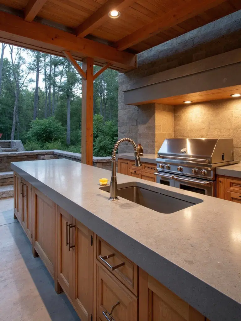 cost-effective durable concrete countertops