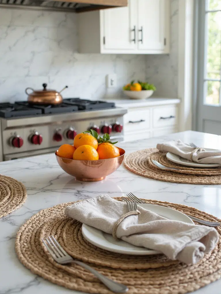 natural earthy boho textile layers