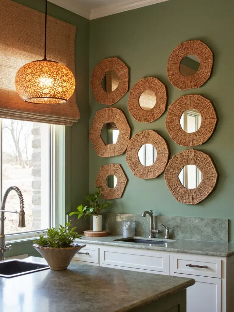 eclectic boho kitchen decor inspiration