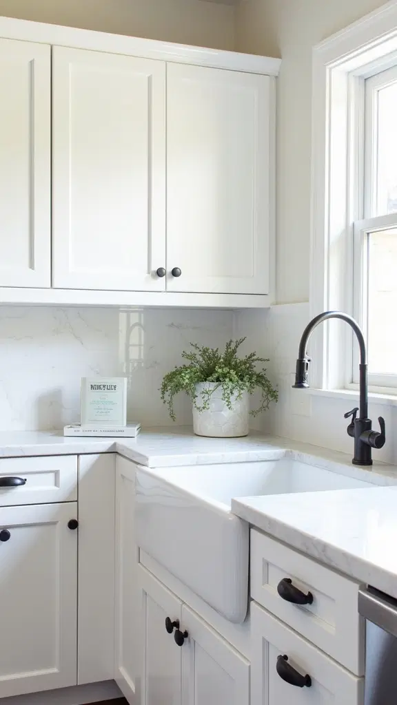 kitchen cabinets with eye-catching hardware