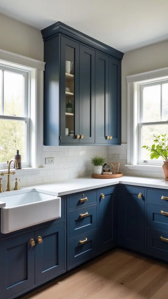 kitchen mixing traditional and modern styles