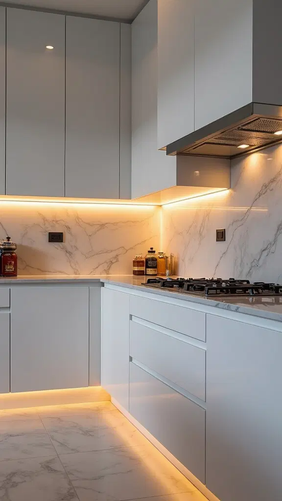under cabinet lighting kitchen