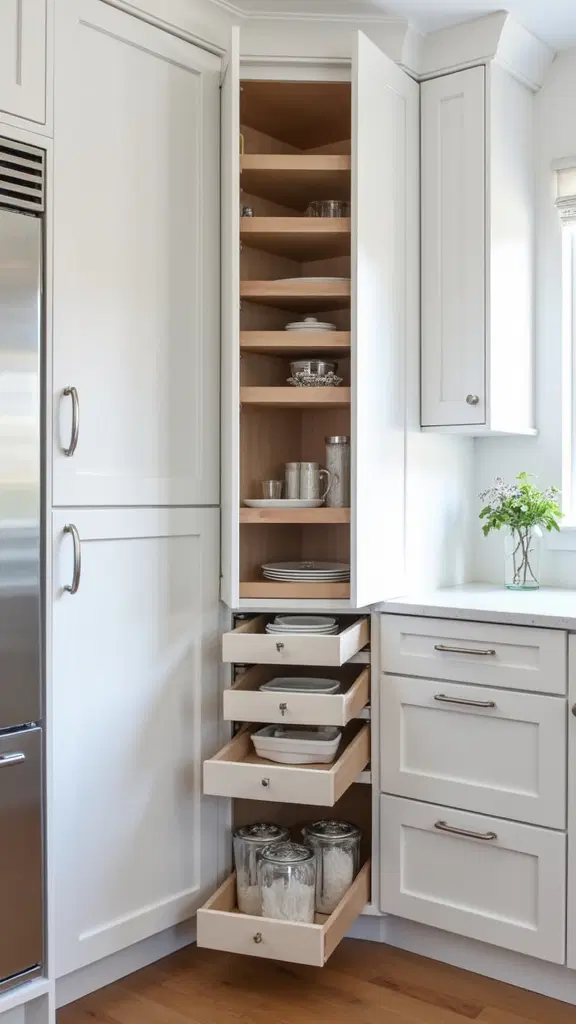 kitchen corner storage ideas