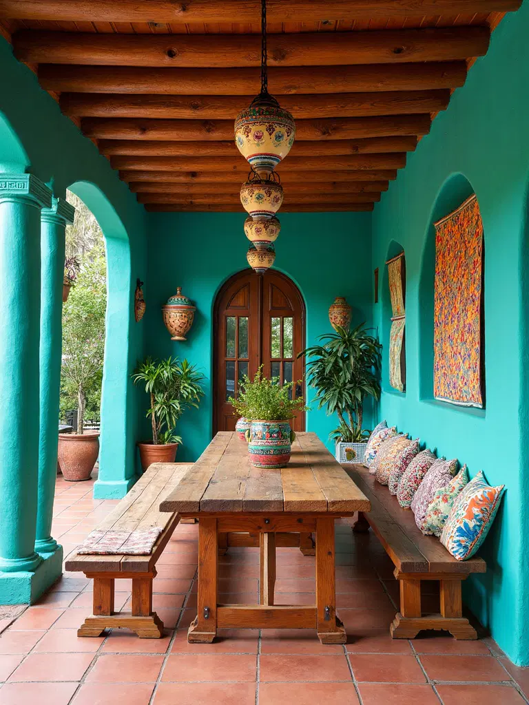 communal dining area