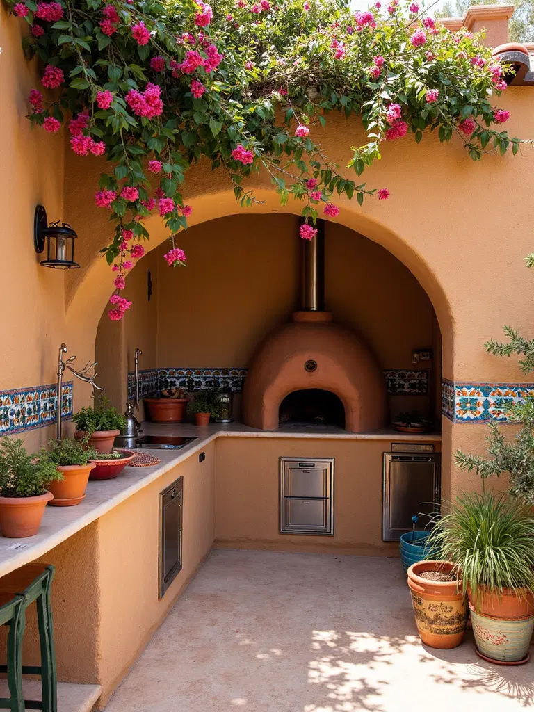 authentic mexican clay oven