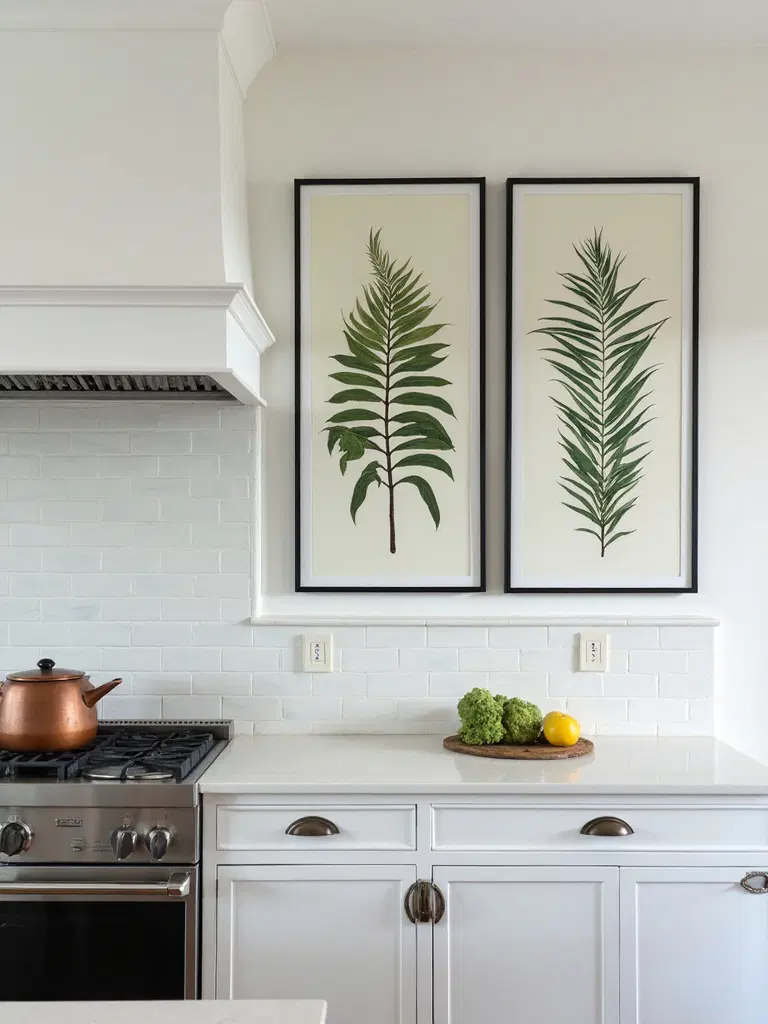 botanical prints modern decor