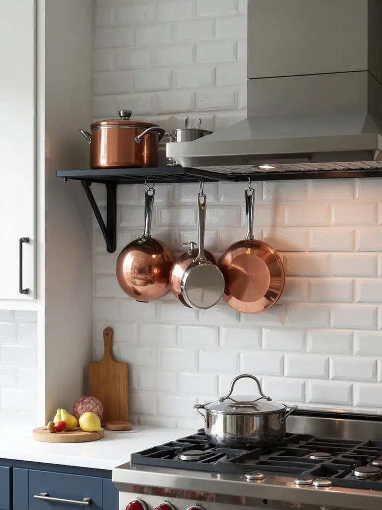 functional artistic pot racks