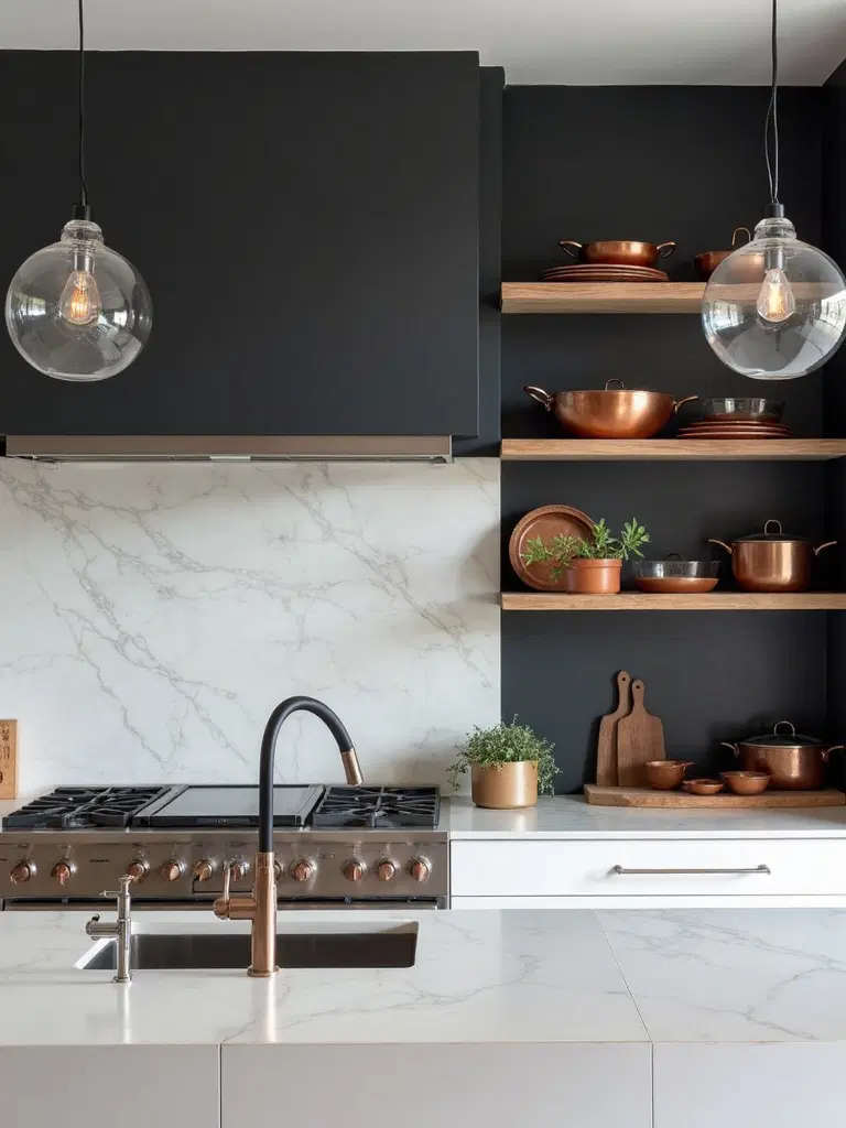 modern kitchen photography series