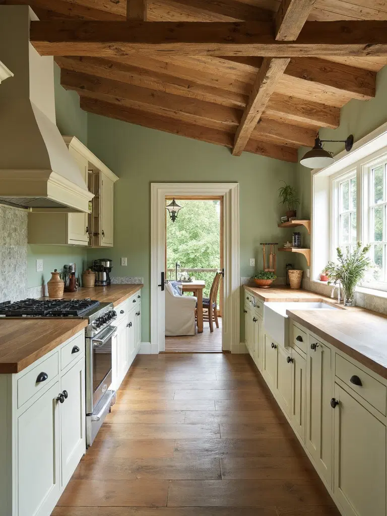 serene farmhouse color palette harmony