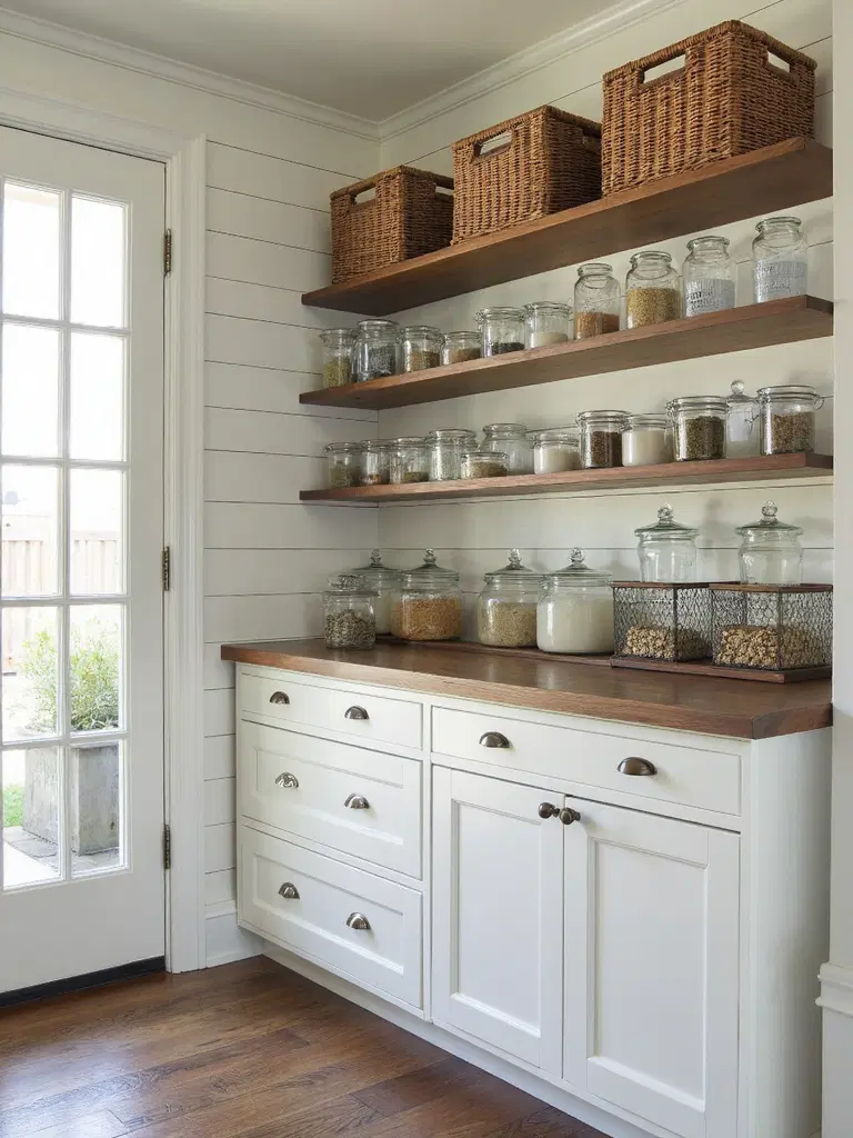 systematic adjustable visible spacious pantry