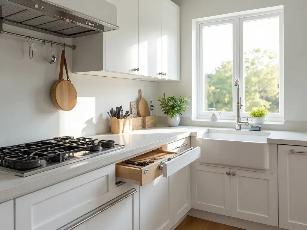 maximize kitchen storage potential efficiently