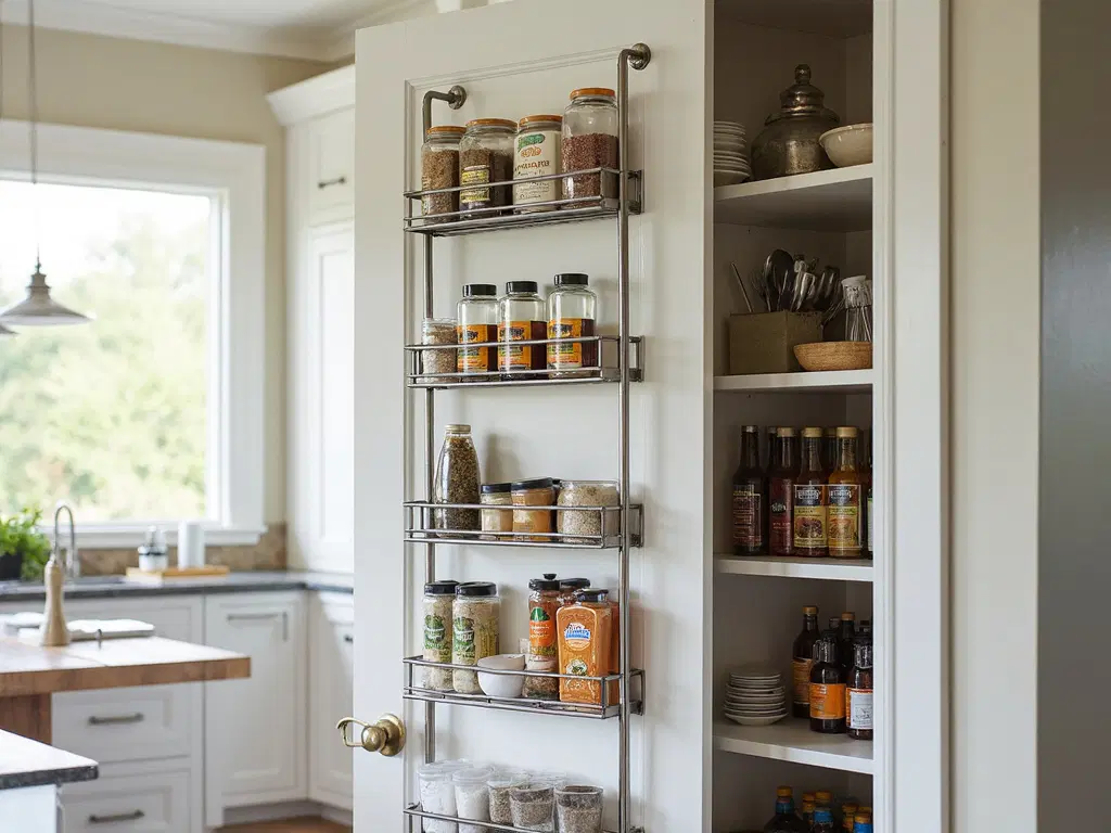 clever door mounted storage solutions