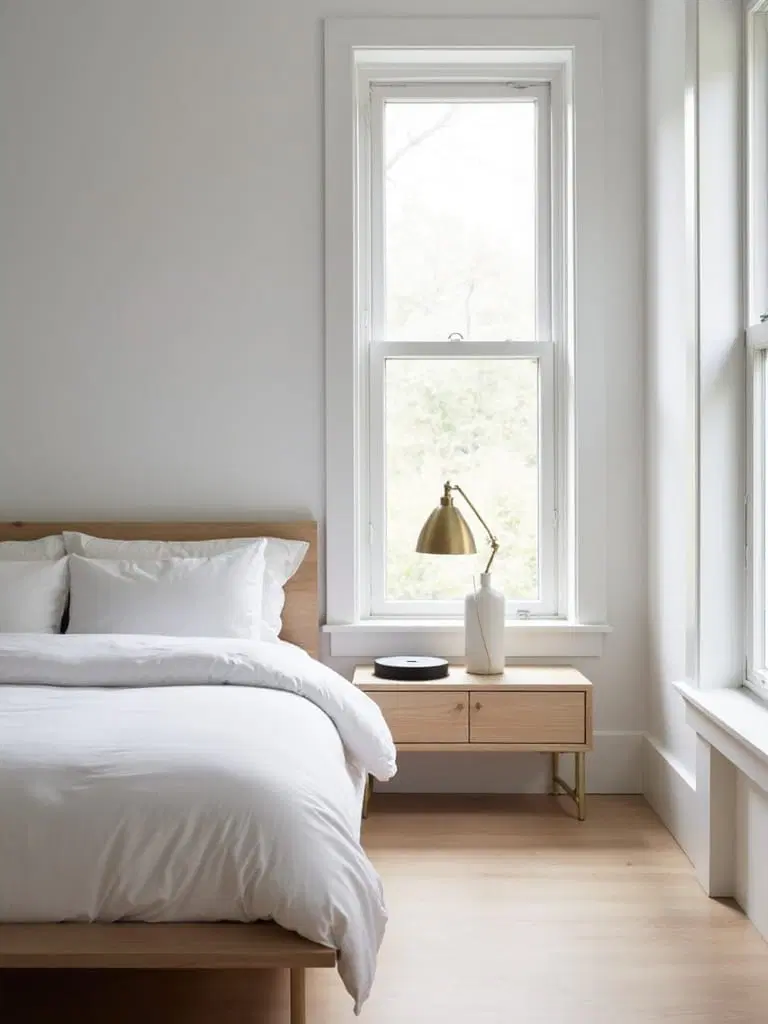 minimalist bedside organization tips